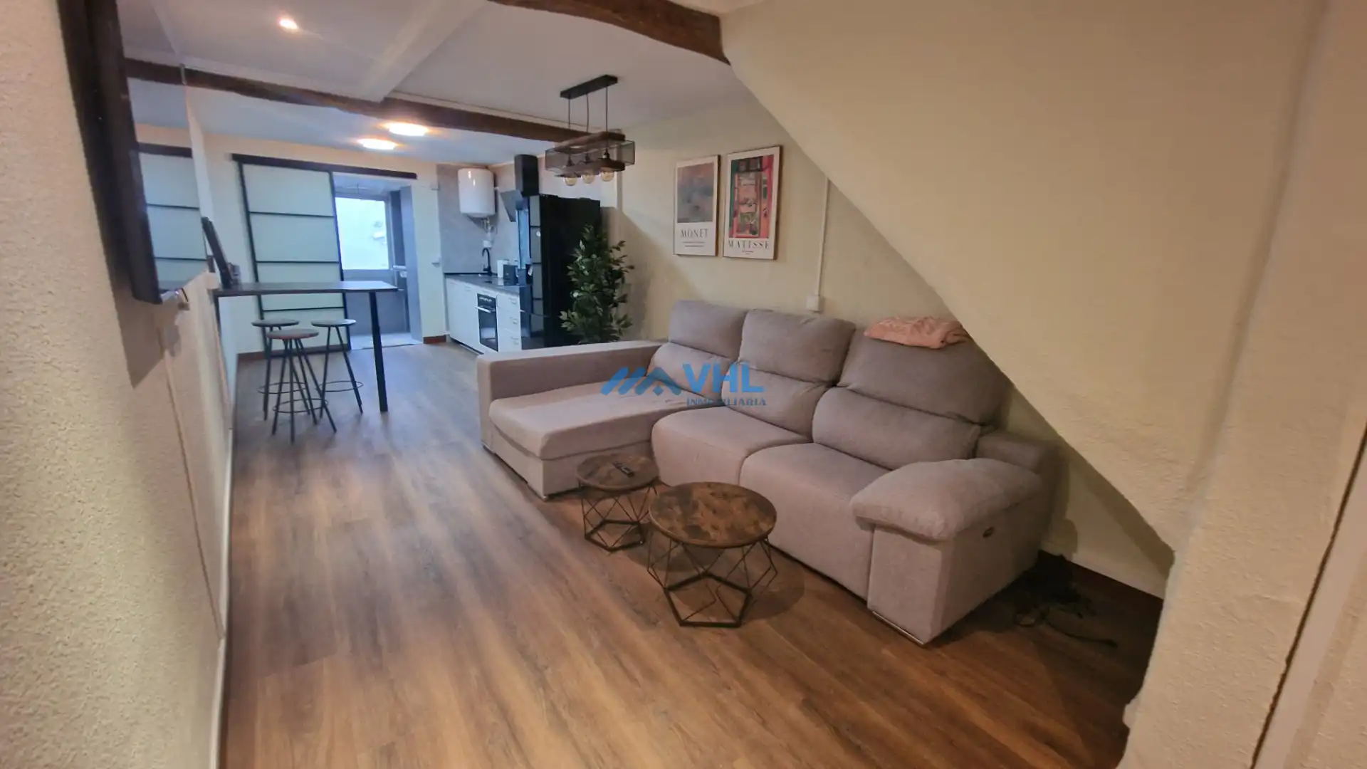 Living room of Flat for rent in Castro-Urdiales  with Furnished