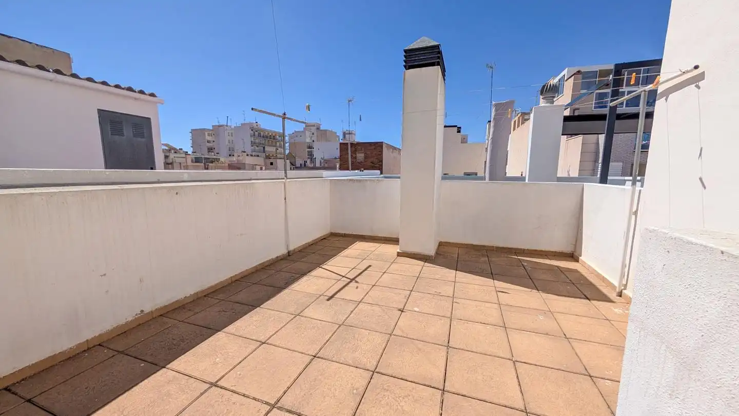 Terrace of Flat for sale in Santa Pola  with Air Conditioner, Heating and Terrace