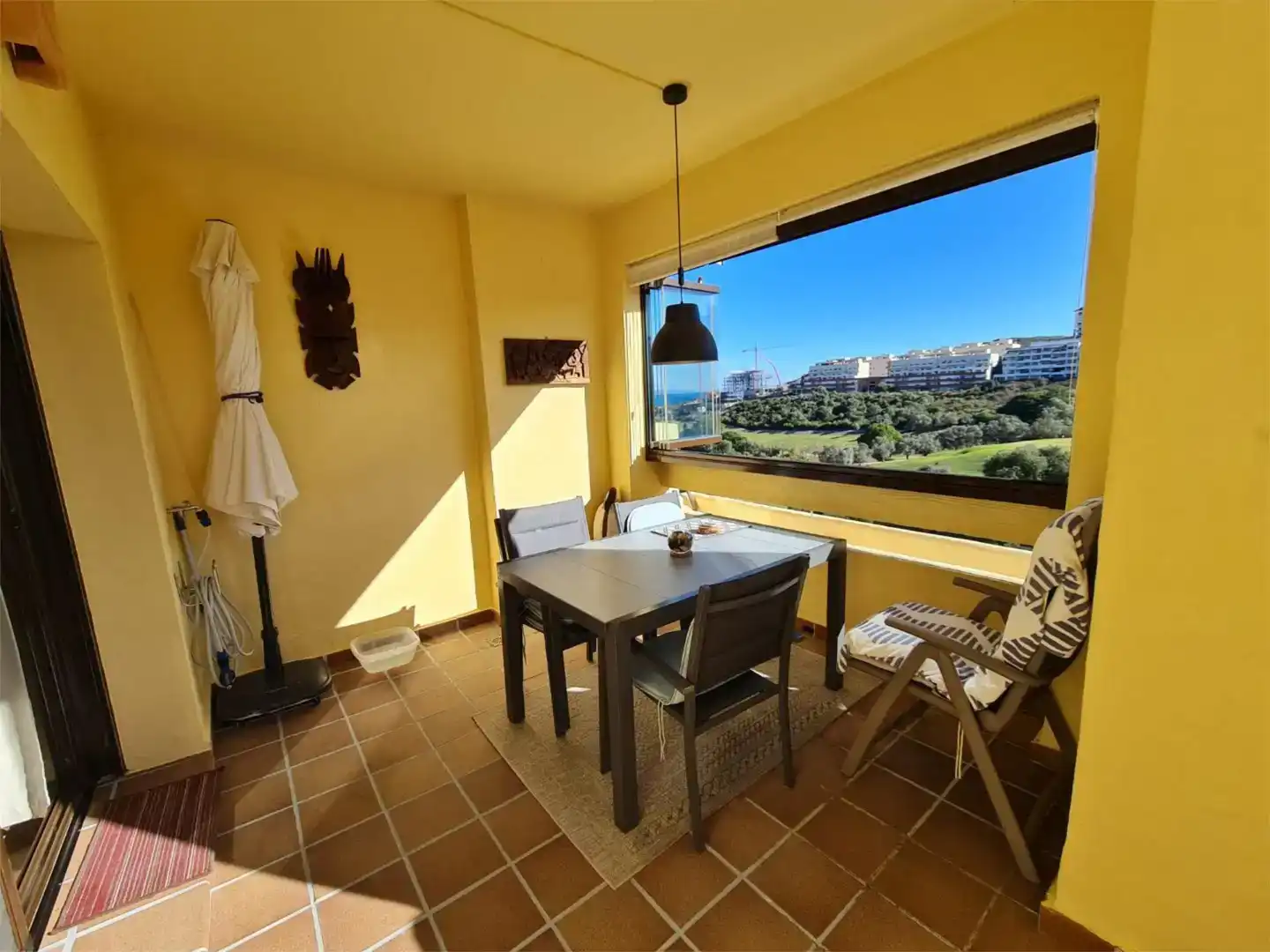 Exterior view of Flat for sale in Manilva  with Air Conditioner and Swimming Pool