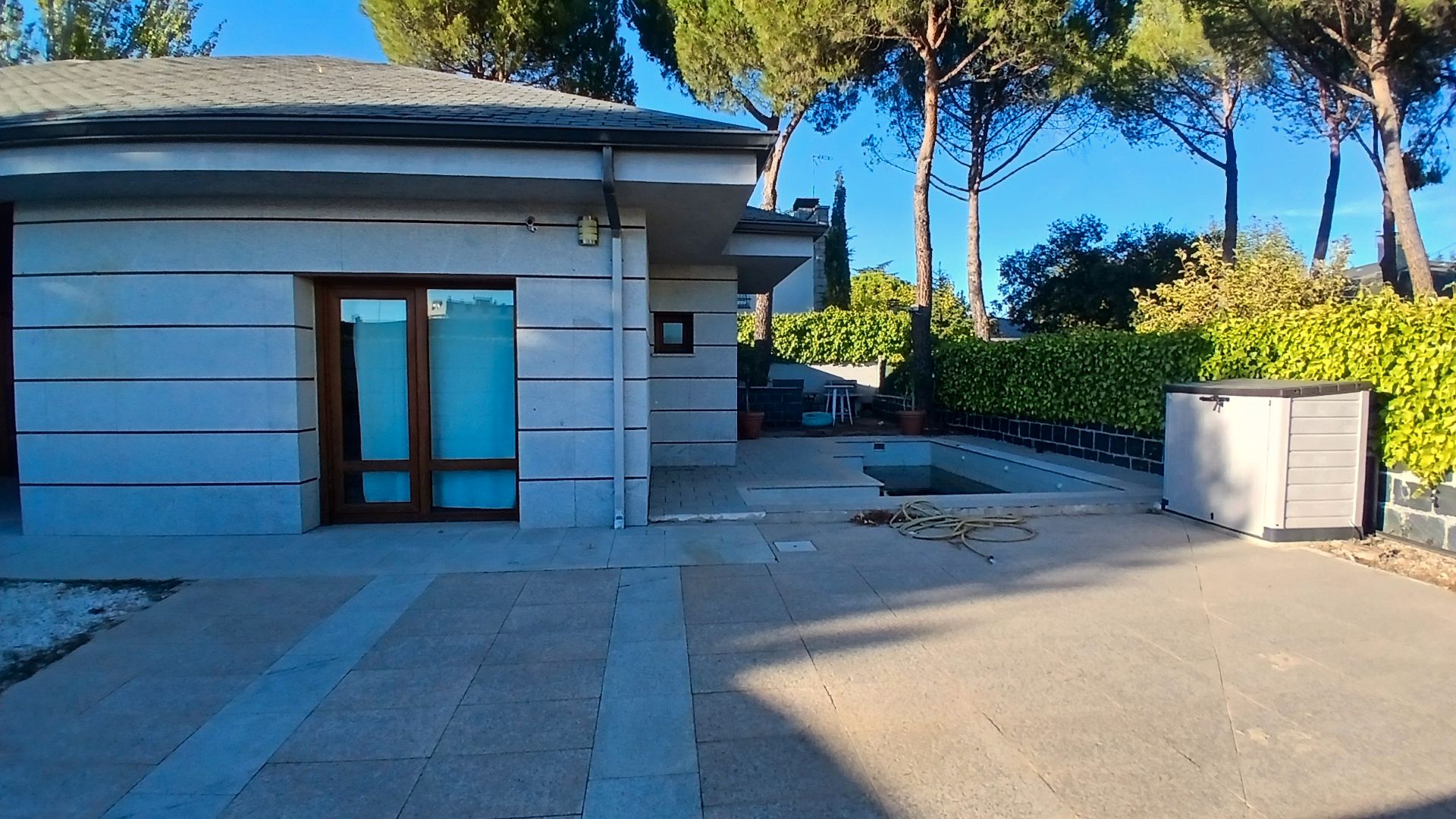 Jardín de Casa adosada en venta en Collado Villalba con Calefacción, Jardín privado y Parquet