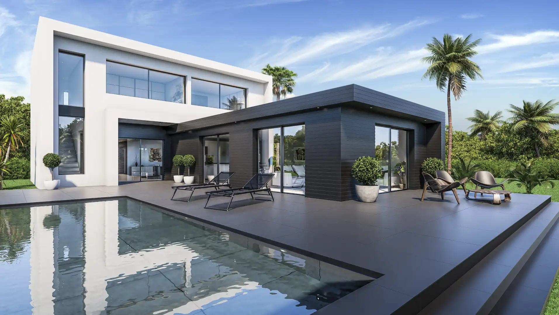 Exterior view of Houses for sale in Jávea / Xàbia  with Air Conditioner, Heating and Private garden