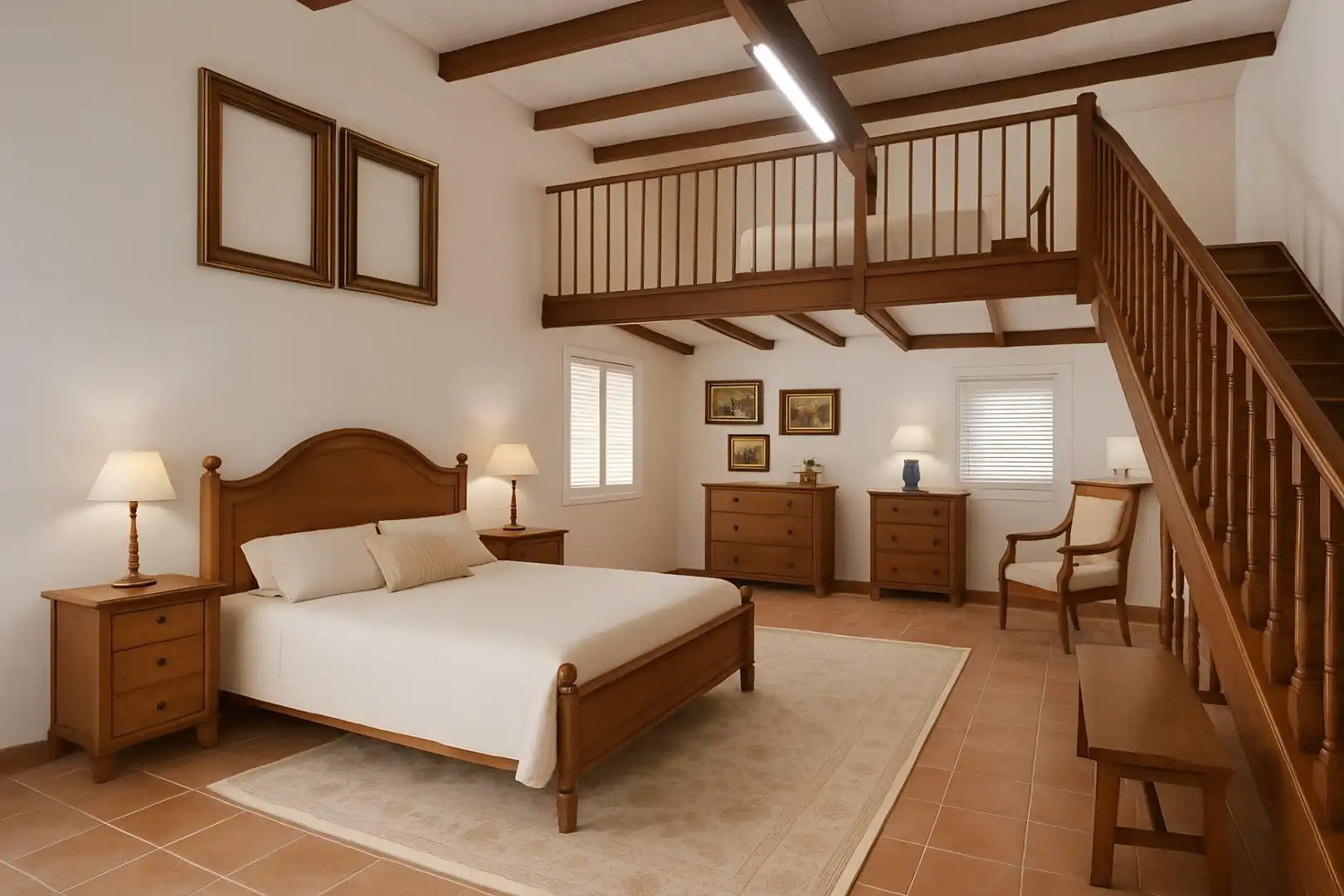 Habitación de Finca rústica en venta en Piedralaves con Jardín privado, Terraza y Trastero