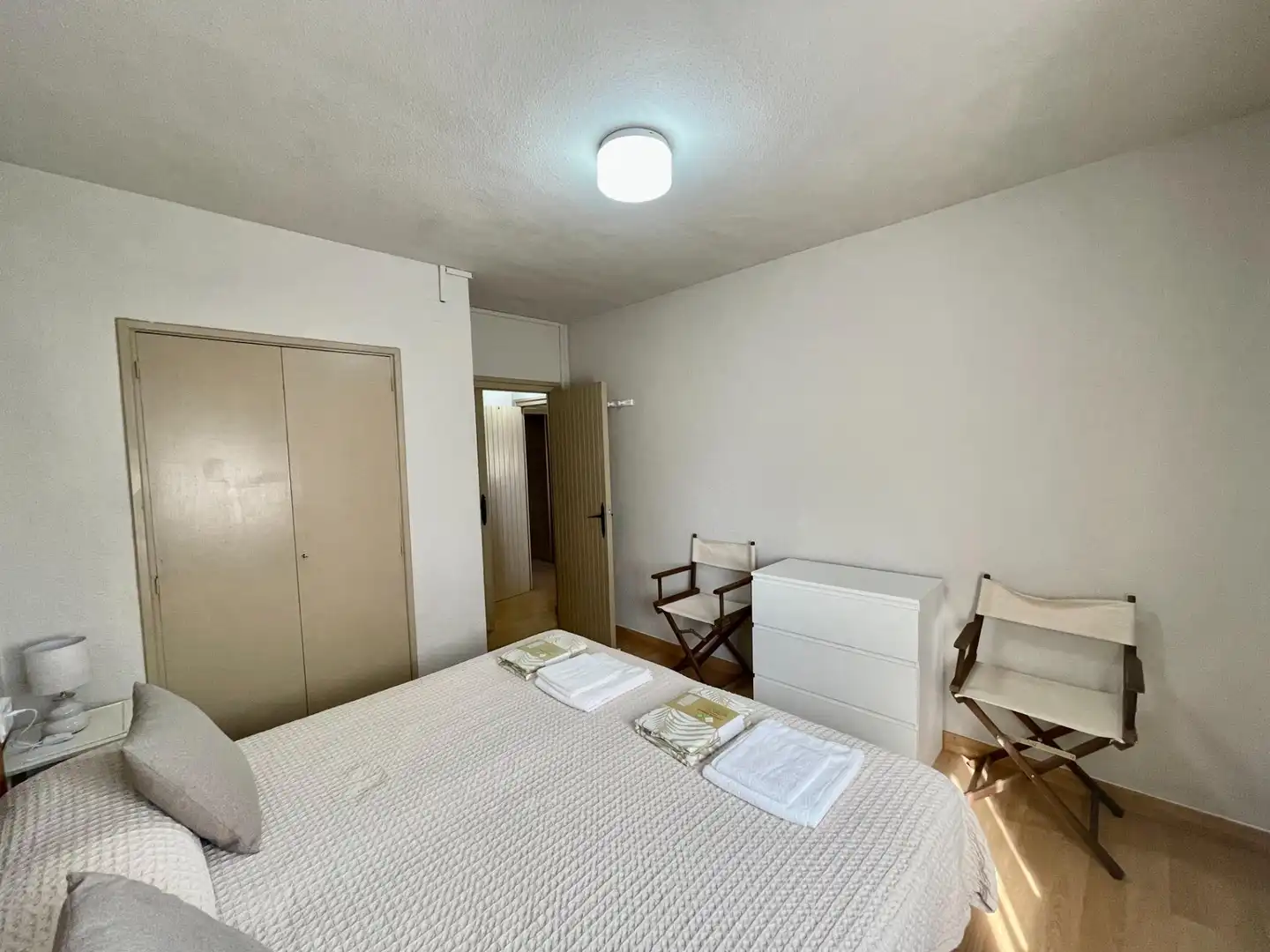 Bedroom of Flat for rent in Alcalá de la Selva  with Heating, Terrace and Storage room