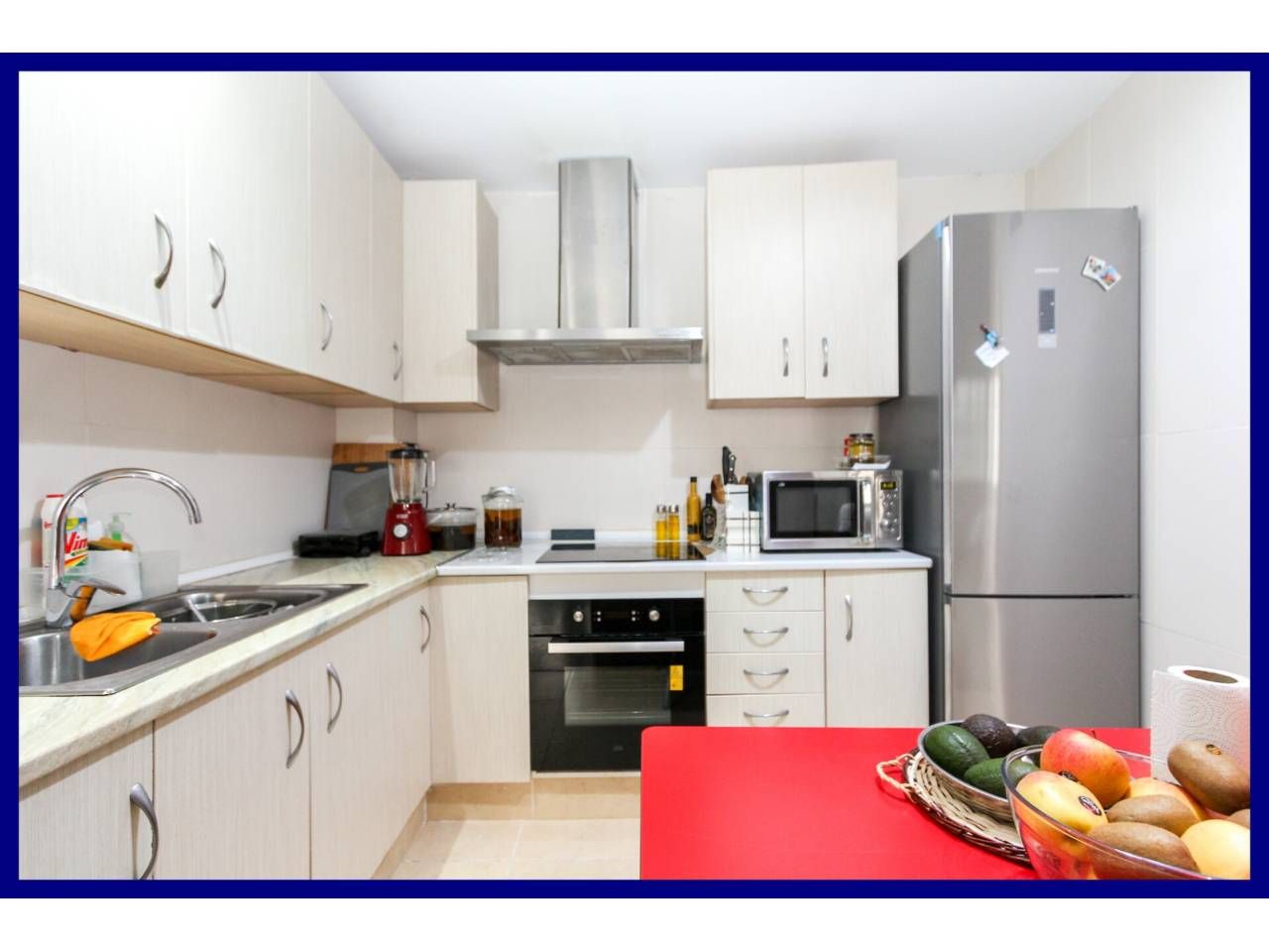 Kitchen of Flat for sale in Lloret de Mar  with Air Conditioner and Parquet flooring
