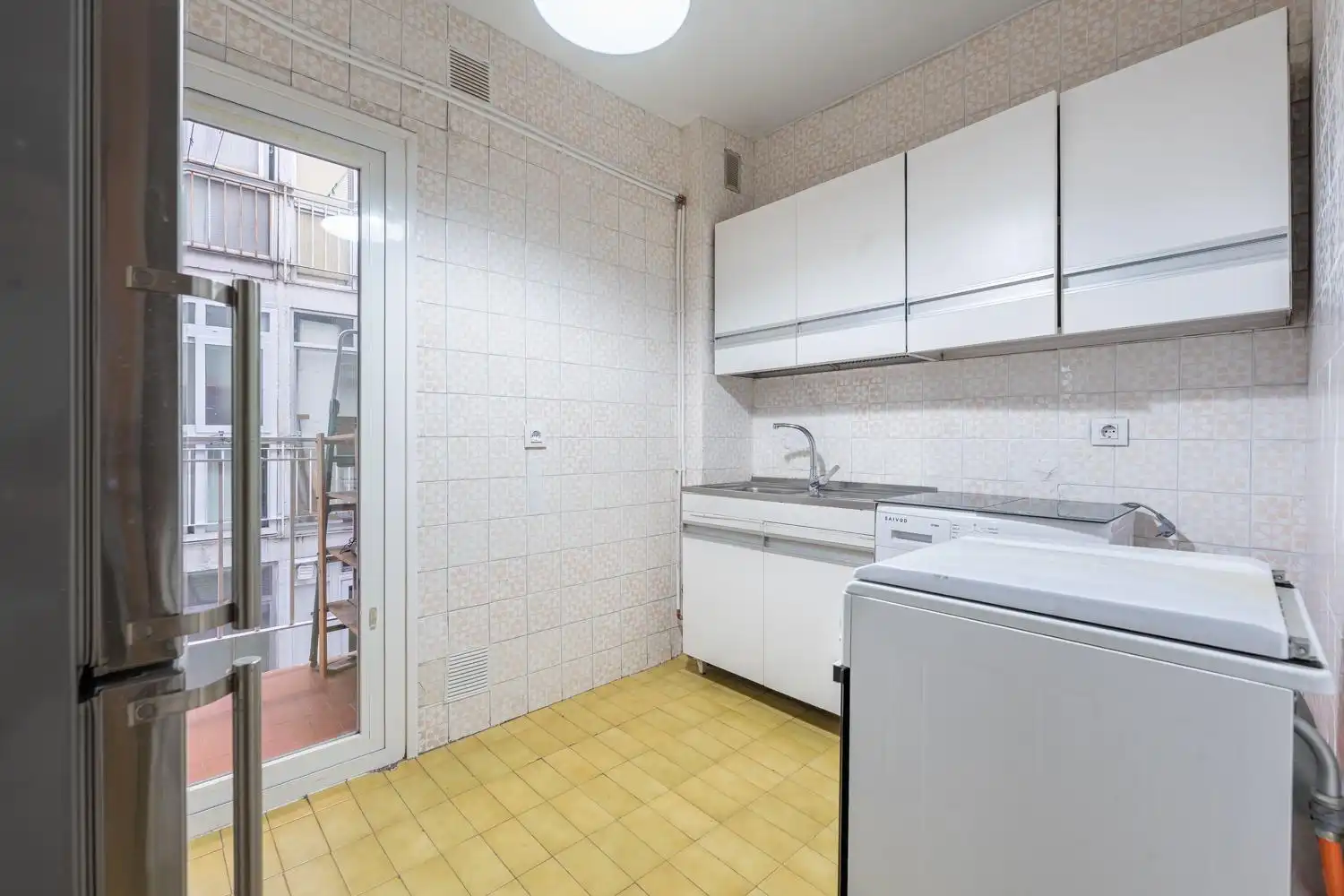 Küche von Wohnung zur Miete in Madrid mit Heizung und Terrasse