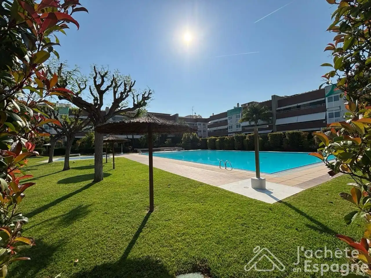 Swimming pool of Flat for sale in Rocafort  with Air Conditioner and Terrace