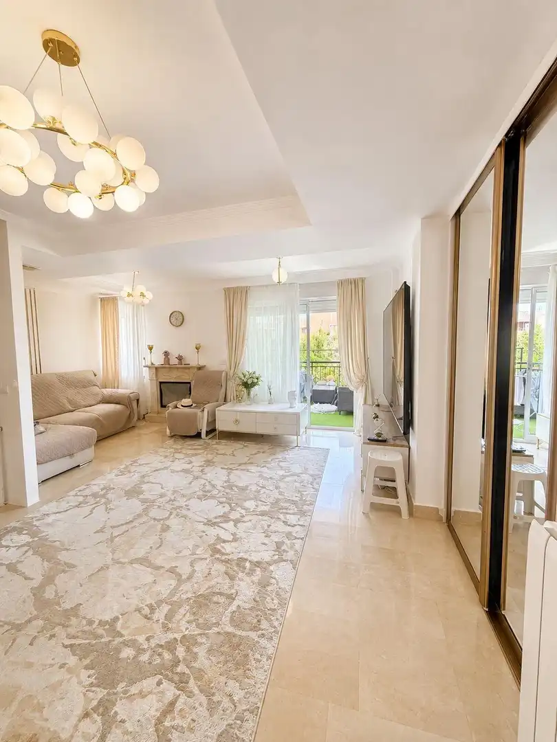 Sala d'estar de Casa adosada en venda en Sant Joan d'Alacant