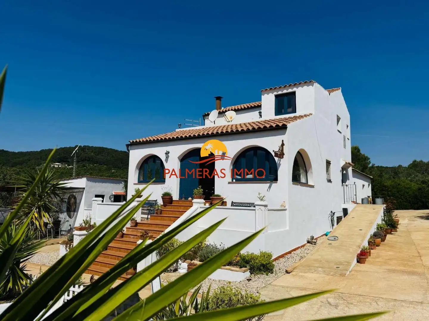 Vista exterior de Finca rústica en venta en L'Ametlla de Mar  con Trastero y Piscina