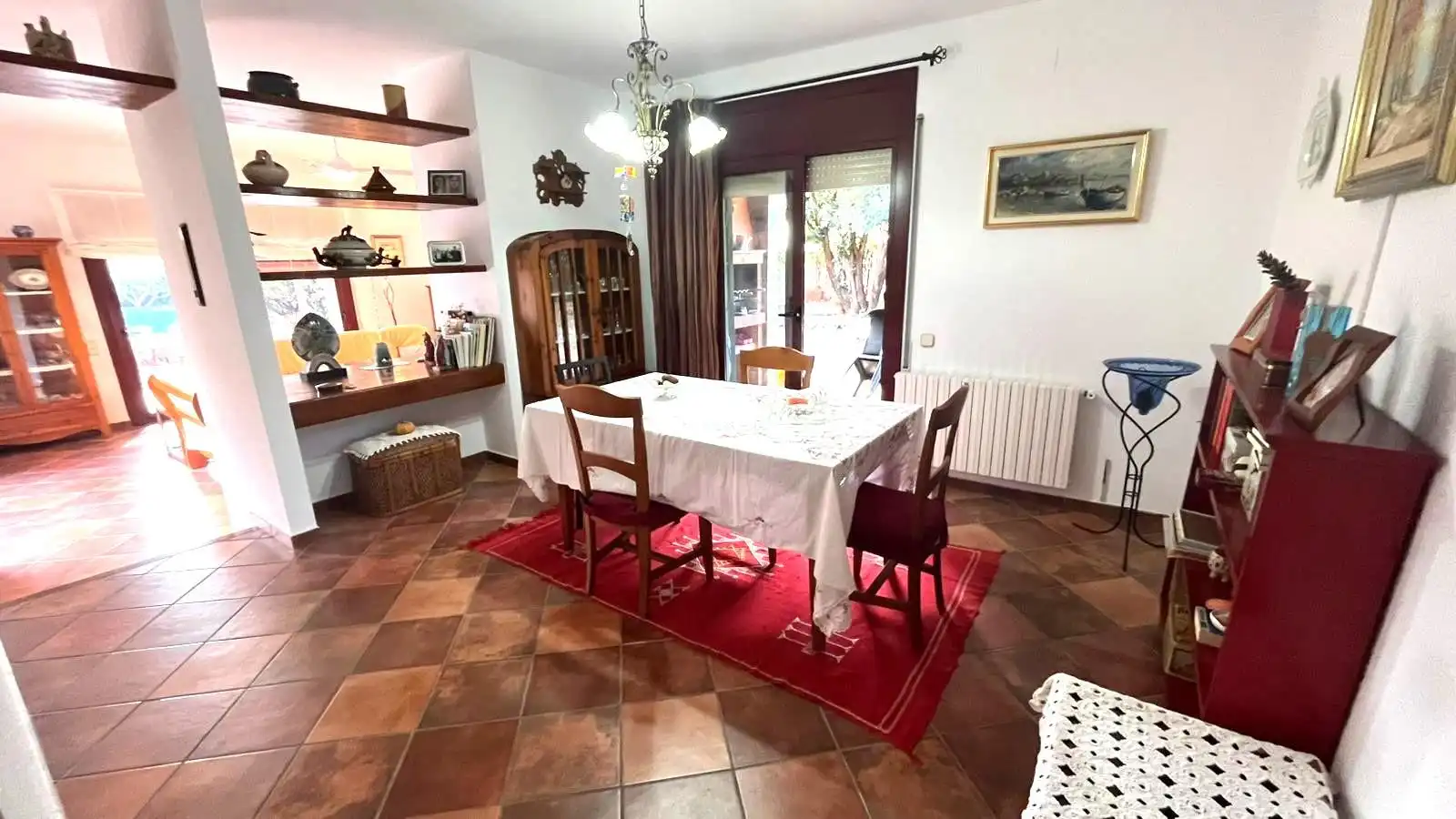 Menjador de Casa o xalet en venda en Riells i Viabrea amb Calefacció