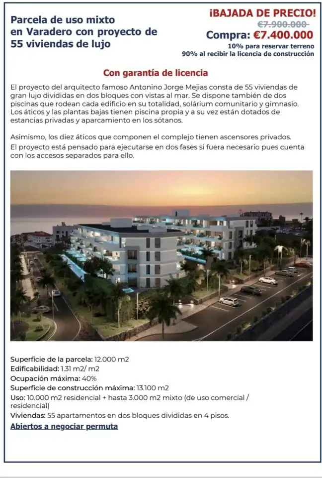 Terrenos y solares en venta en Callo del Mar, imagen 2