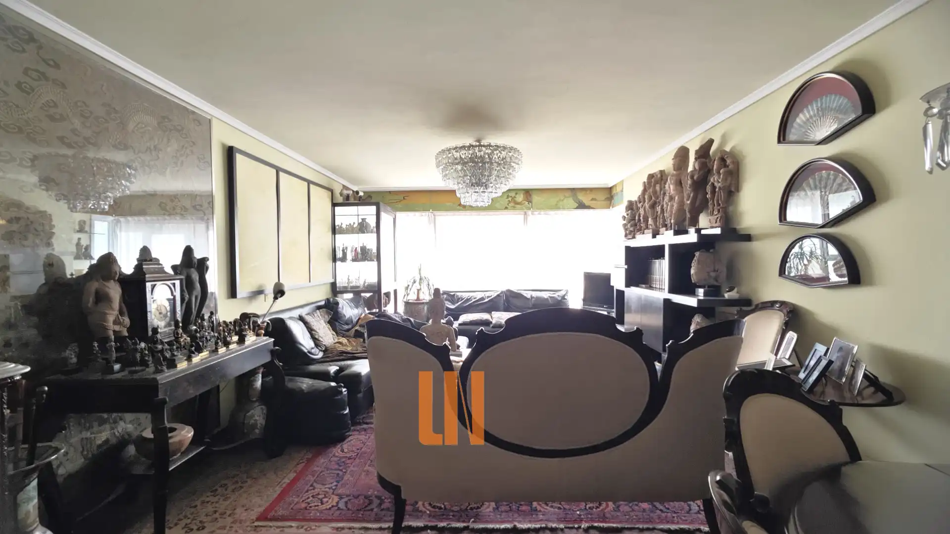 Sala de estar de Piso en venta en A Coruña Capital  con Calefacción, Parquet y Trastero