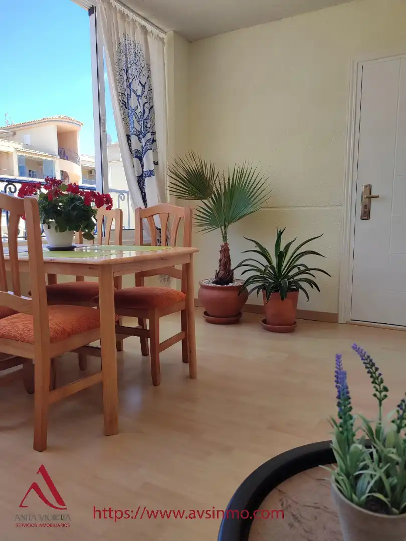 Menjador de Apartament en venda en Orihuela amb Aire condicionat, Moblat i Forn