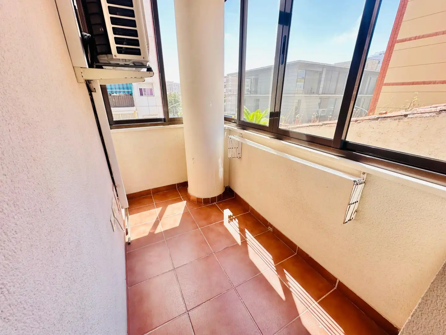 Terrasse von Wohnung zur Miete in Málaga mit Klimaanlage und Balkon