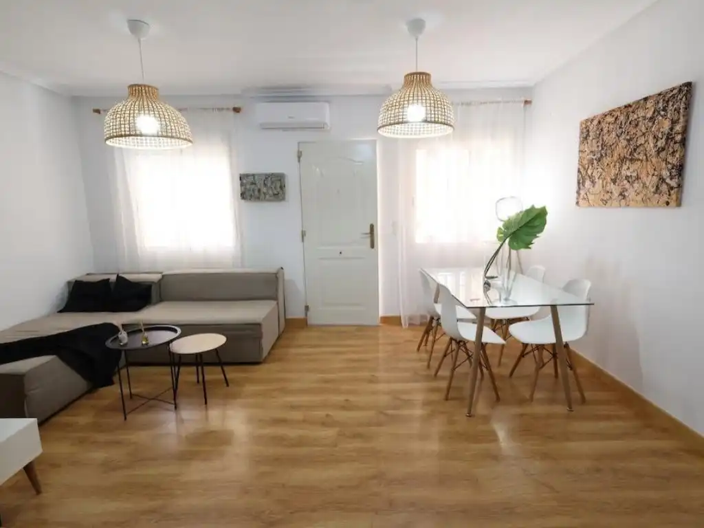 Wohnzimmer von Maisonette zum Verkauf in Orihuela mit Klimaanlage, Terrasse und Schwimmbad