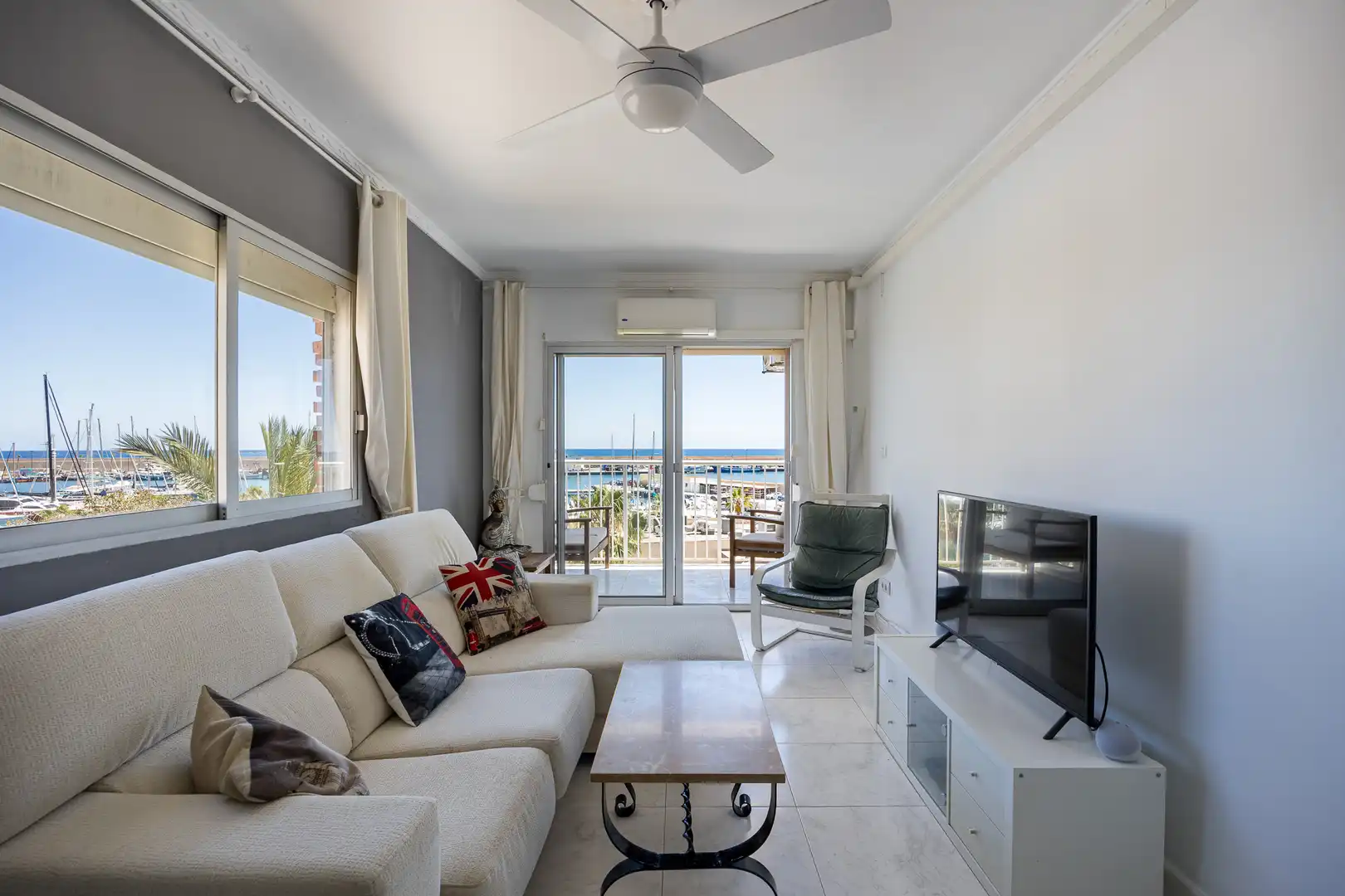 Wohnzimmer von Wohnungen zum Verkauf in Villajoyosa / La Vila Joiosa mit Möbliert