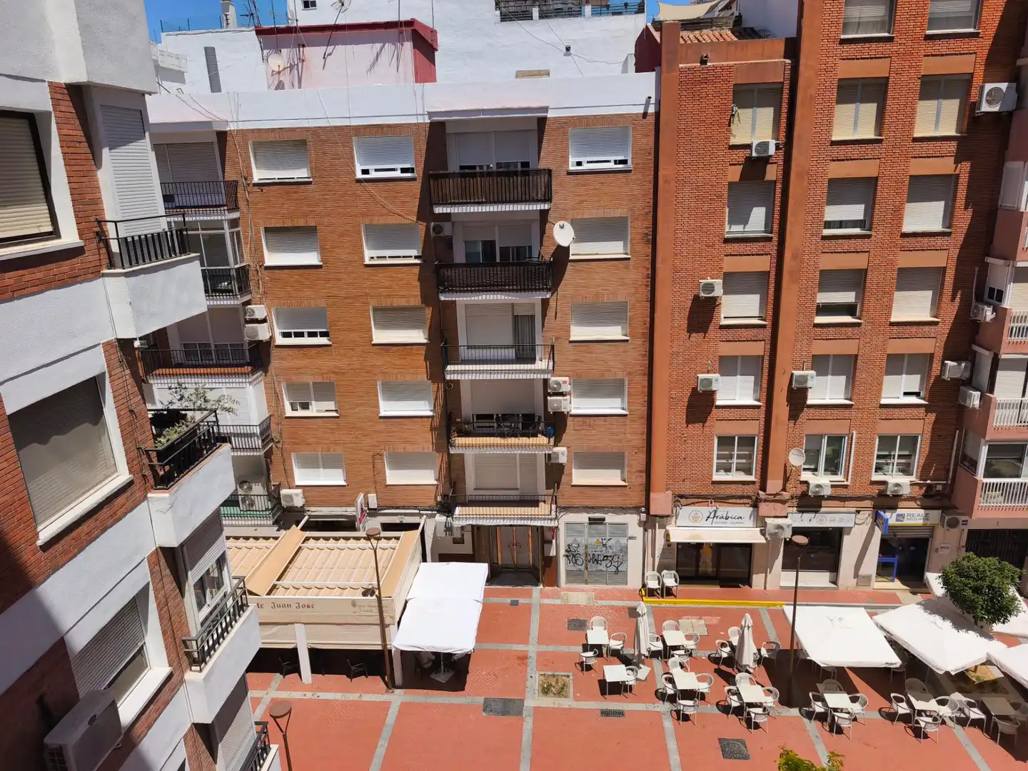 Vista exterior de Piso en venta en Huelva