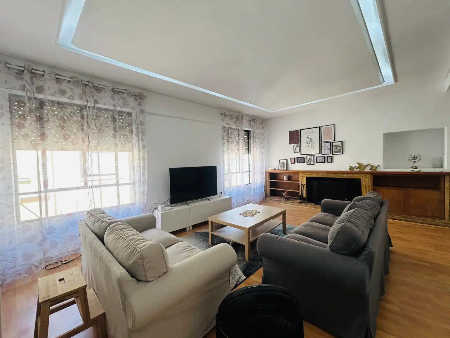 Sala d'estar de Pis en venda en Oliva amb Aire condicionat, Calefacció i Moblat