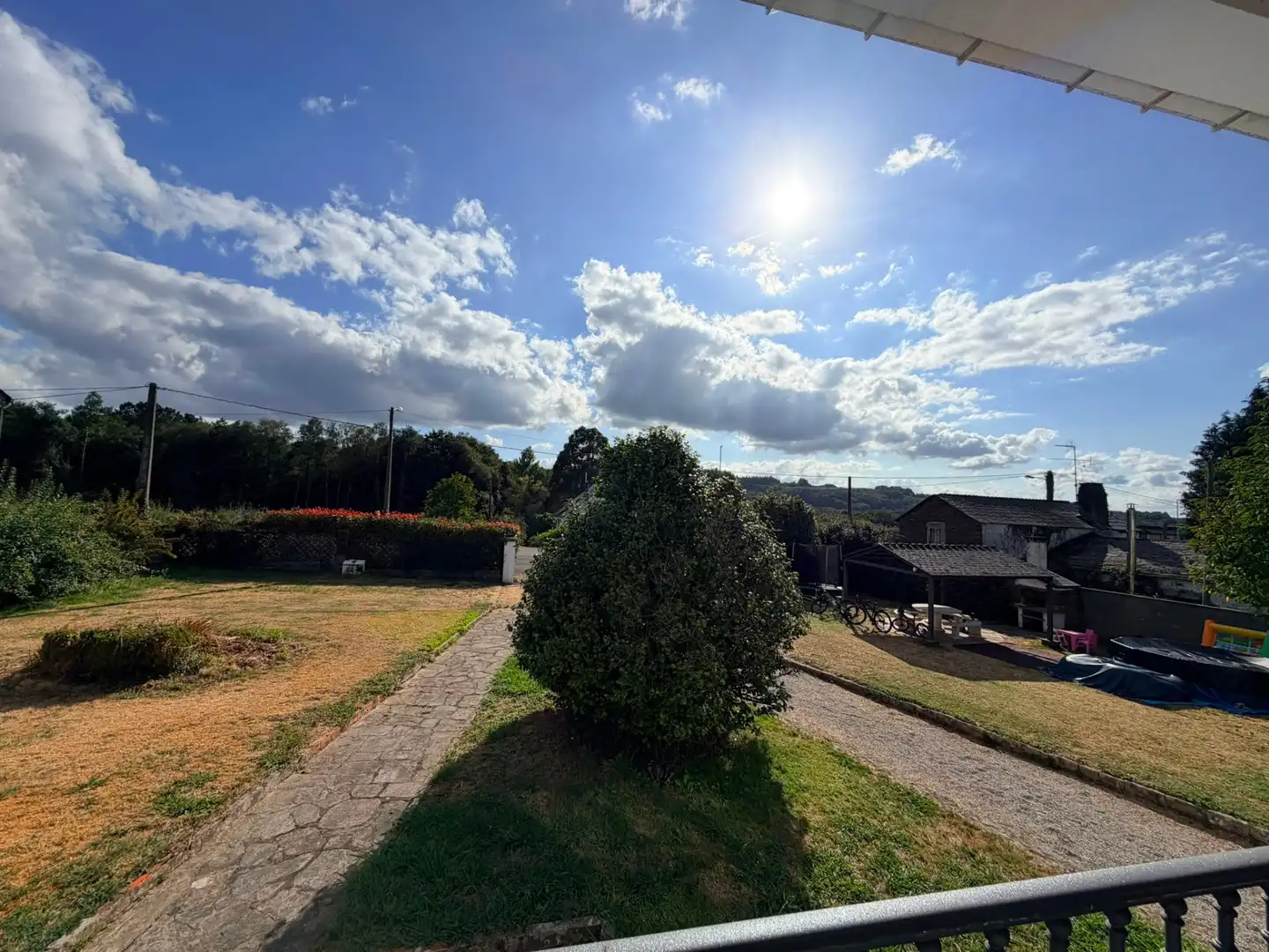 Jardí de Casa o xalet de lloguer en Begonte amb Calefacció, Jardí privat i Terrassa