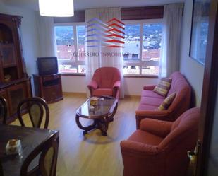 Living room of Flat to rent in Ourense Capital   with Heating, Storage room and Furnished