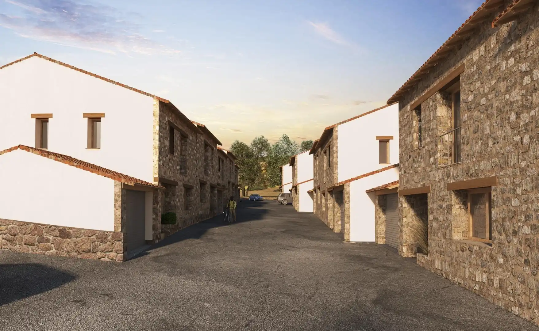 Vista exterior de Residencial en venta en Puentes Viejas