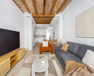 Sala d'estar de Apartament per a compartir en  Barcelona Capital amb Aire condicionat, Calefacció i Terrassa