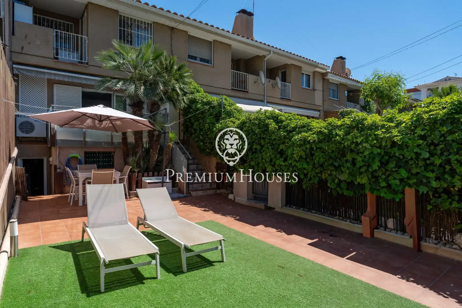 Terrassa de Casa adosada en venda en Sant Pere de Ribes amb Calefacció, Jardí privat i Terrassa