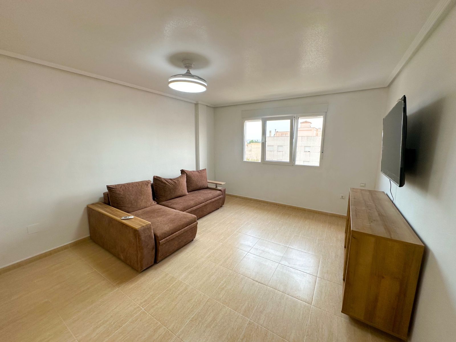 Living room of Apartment to rent in Ceutí  with Air Conditioner, Furnished and Oven