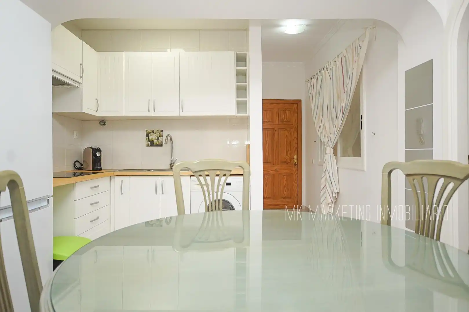 Cocina de Piso de alquiler en Las Palmas de Gran Canaria con Terraza, Amueblado y Balcón