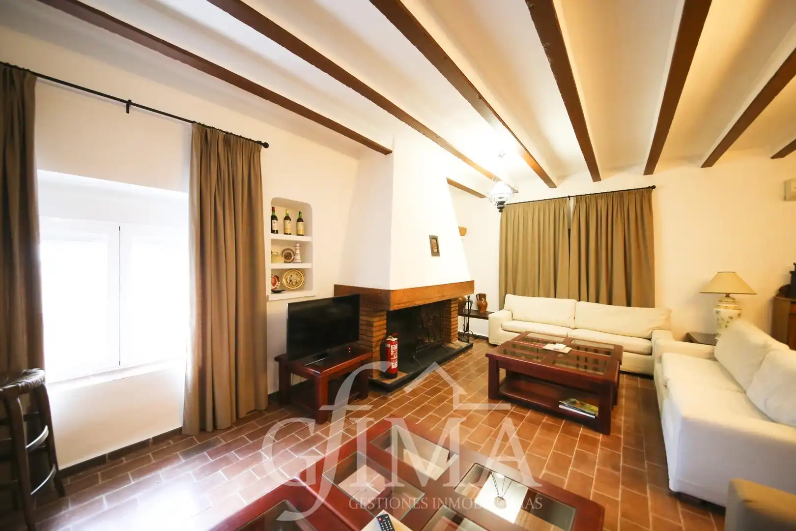 Living room of Houses for sale in Argamasilla de Alba  with Air Conditioner, Heating and Terrace