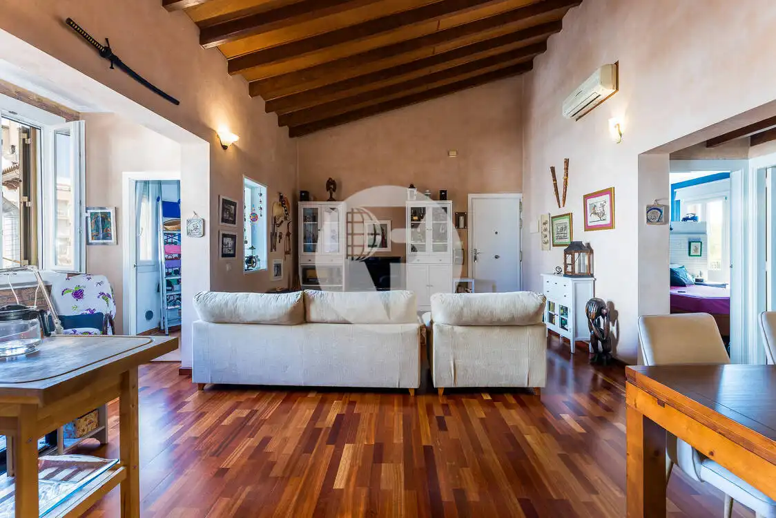 Sala d'estar de Àtic en venda en  Palma de Mallorca amb Aire condicionat i Calefacció