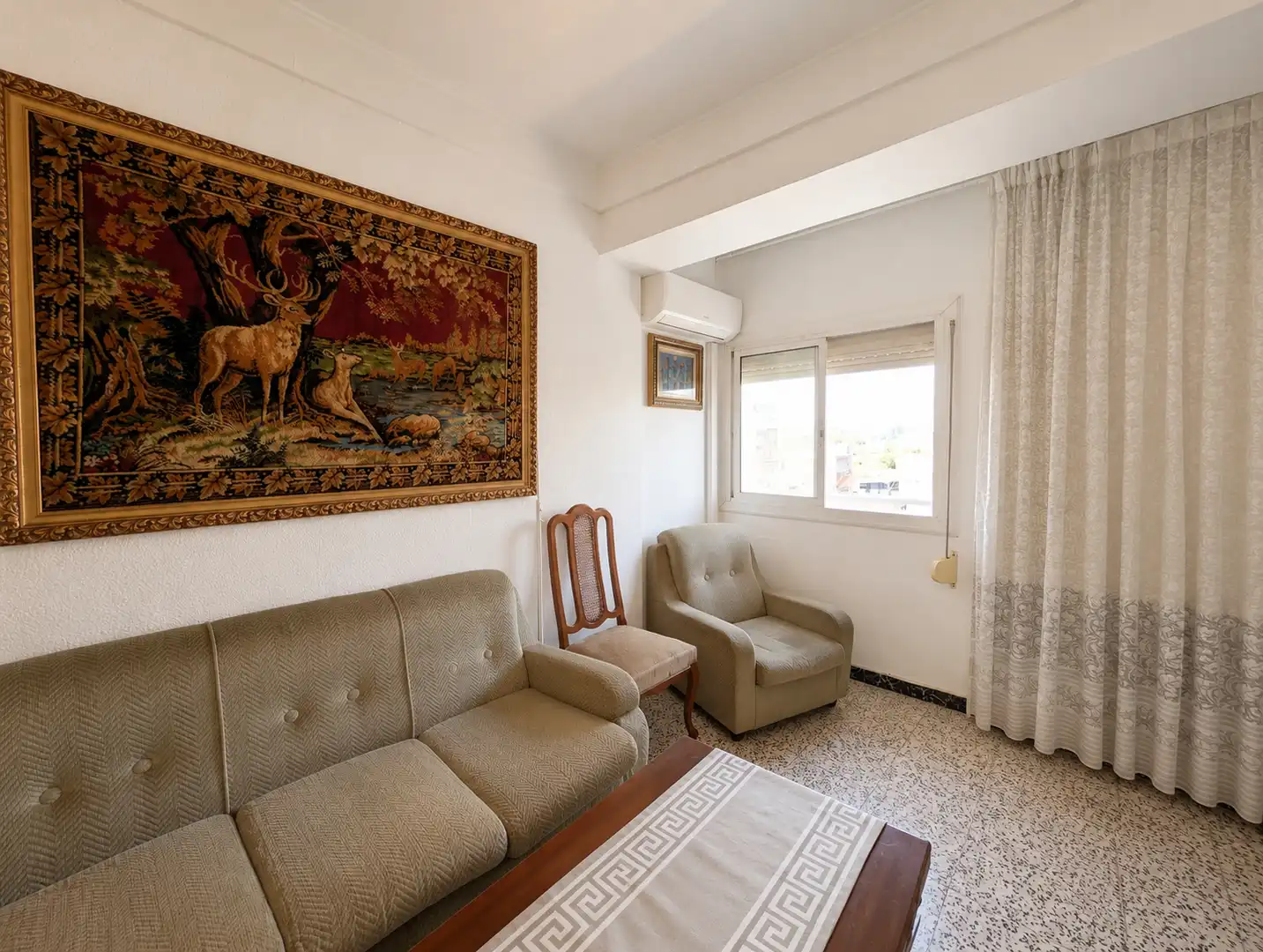 Sala d'estar de Pis en venda en Zaragoza amb Aire condicionat, Calefacció i Terrassa