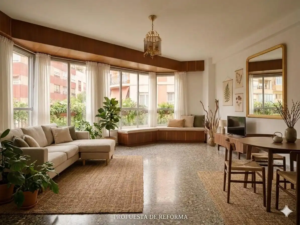 Sala de estar de Piso en venta en Agost con Balcón