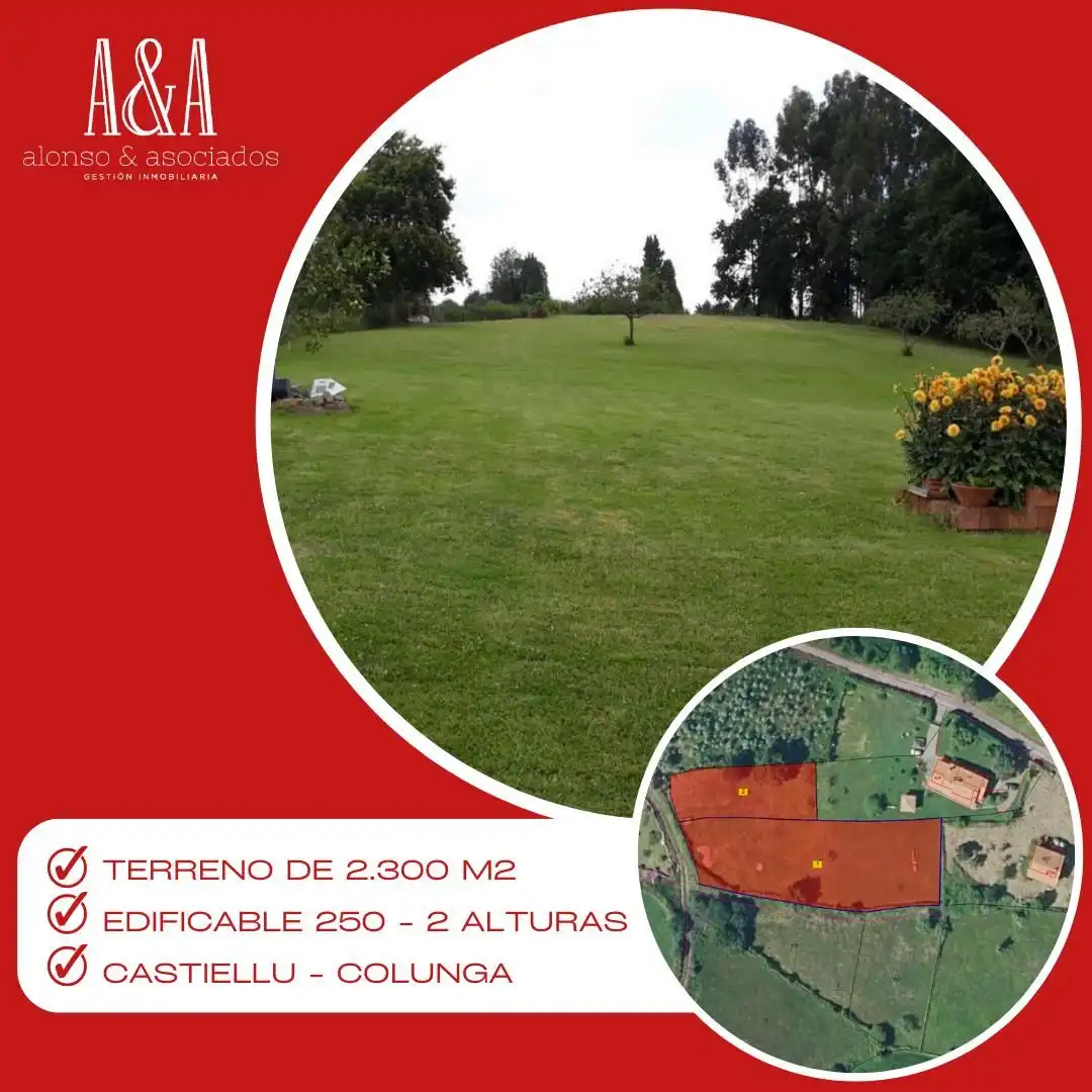 Terreny residencial en venda a Colunga