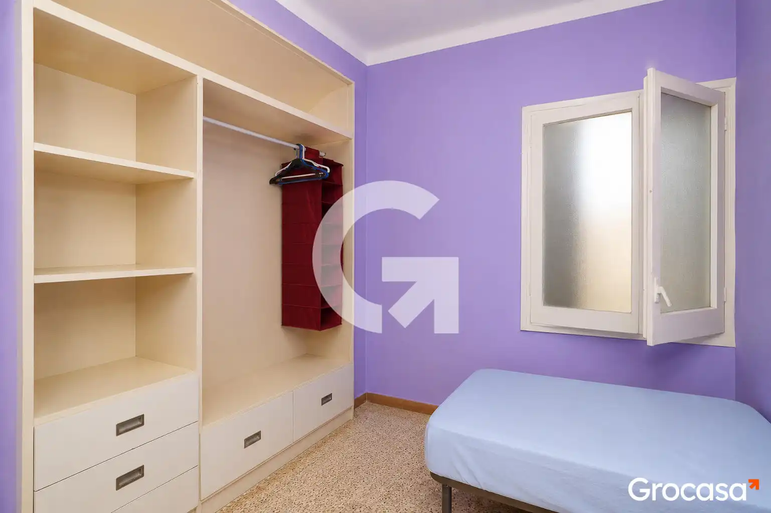 Bedroom of Flat for sale in El Prat de Llobregat  with Air Conditioner and Balcony