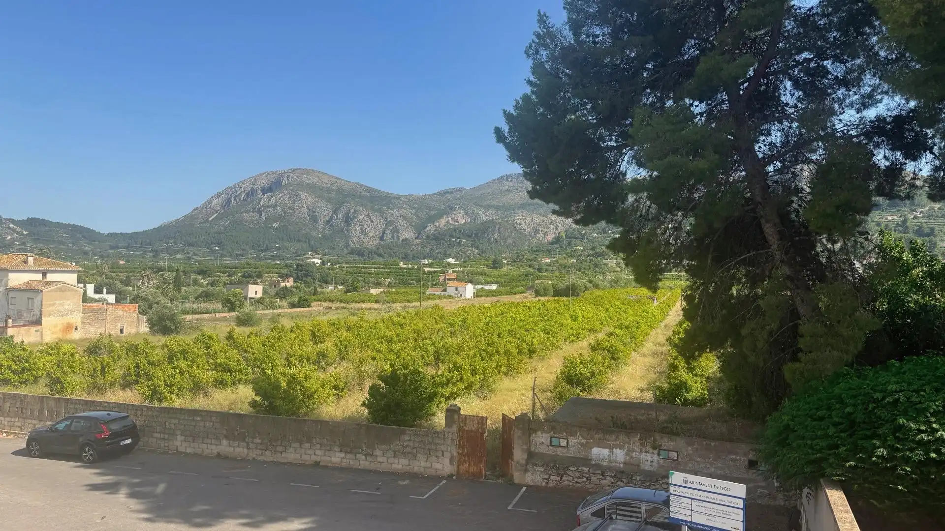 Vista exterior de Apartamento en venta en Pego con Aire acondicionado y Balcón