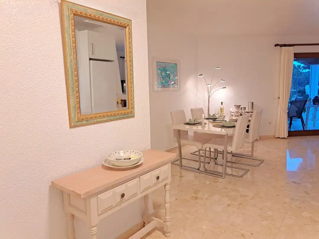 Esszimmer von Einfamilien-Reihenhaus zum Verkauf in Moraira