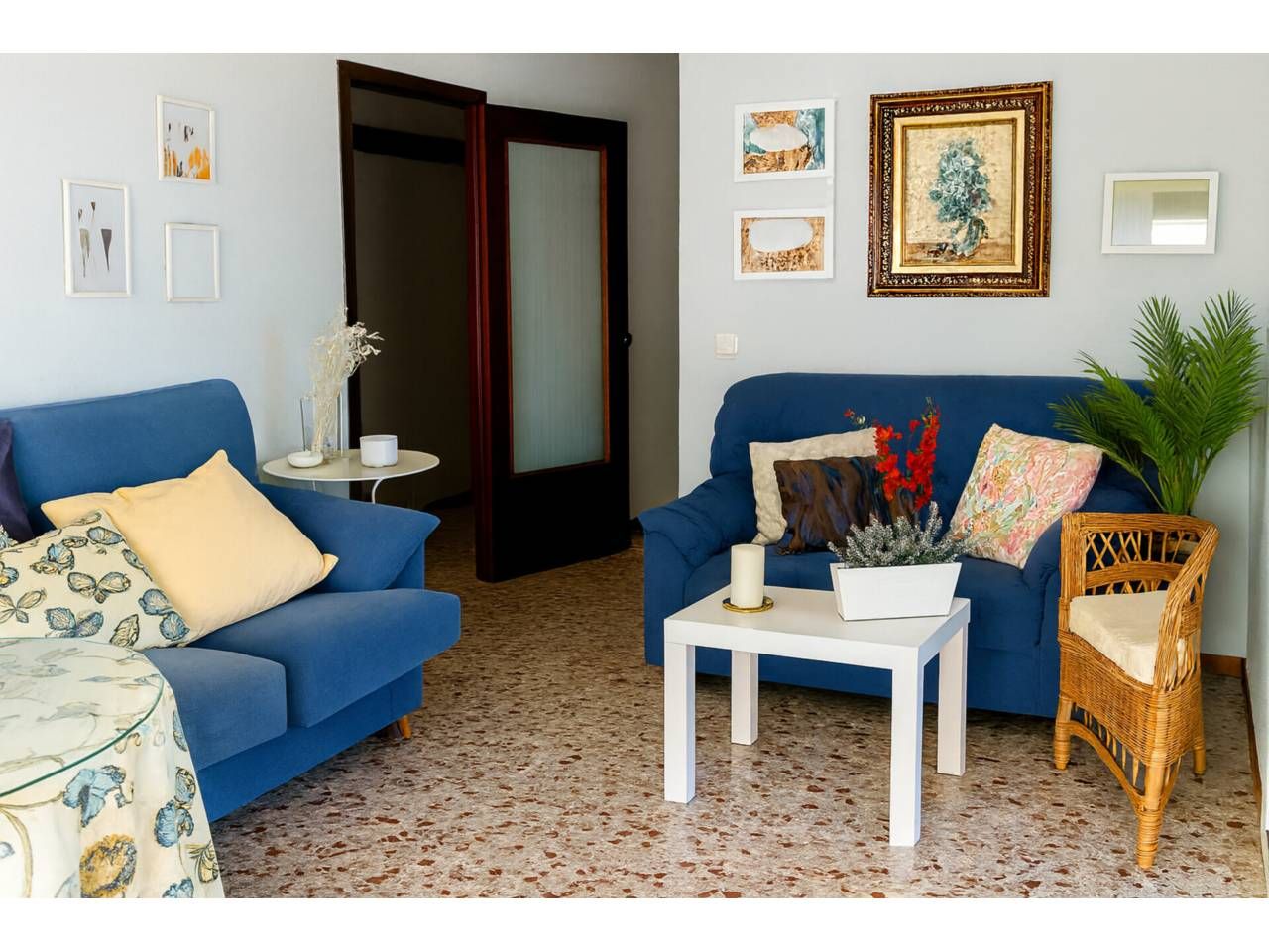Living room of Flat for sale in Humanes de Madrid  with Heating and Terrace