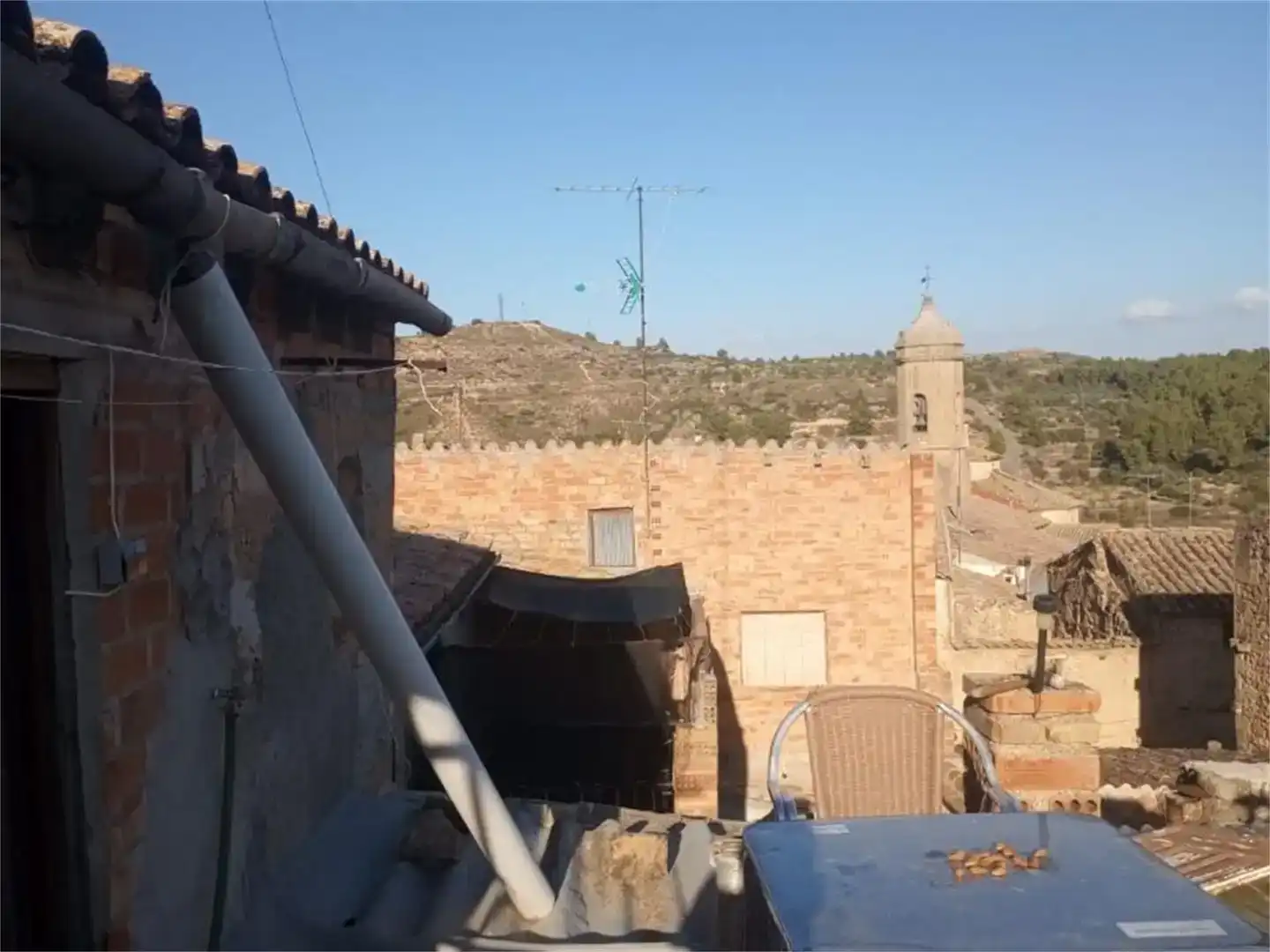 Vista exterior de Casa o xalet en venda en El Cogul amb Balcó