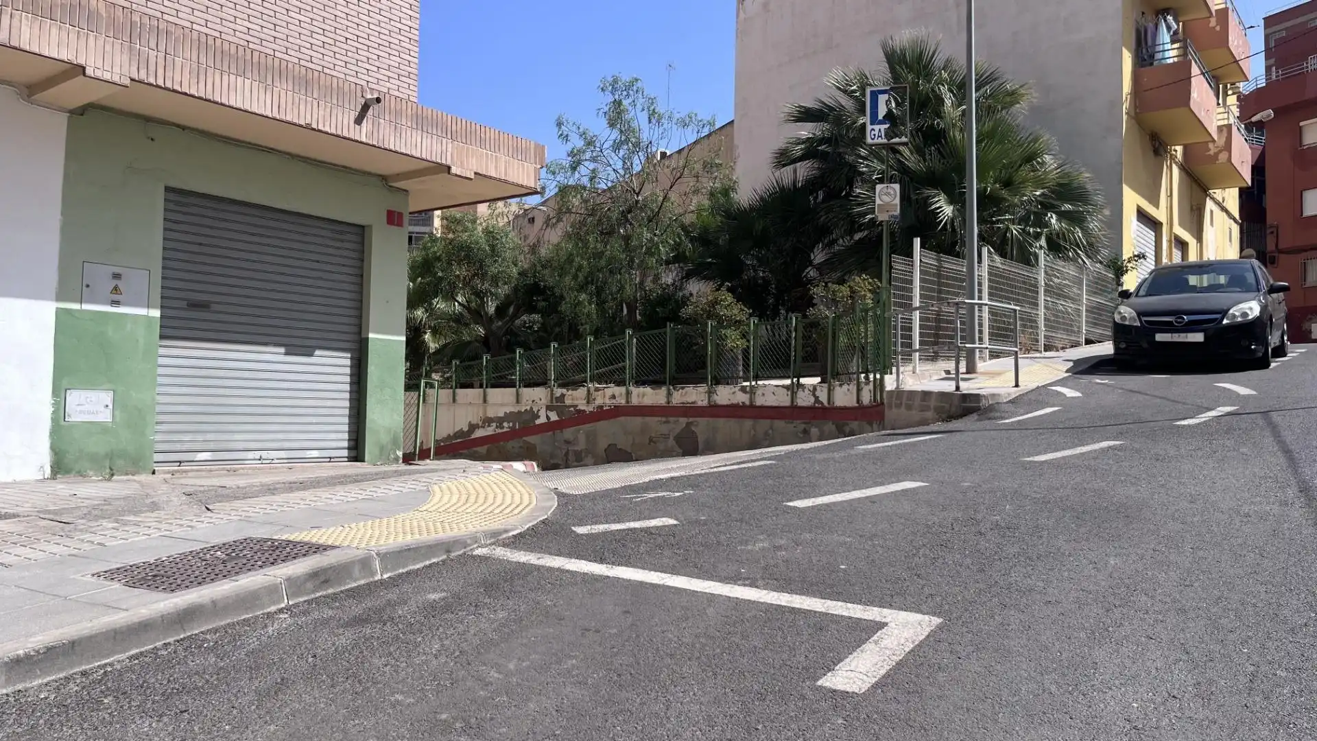 Vista exterior de Garaje en venta en Almería