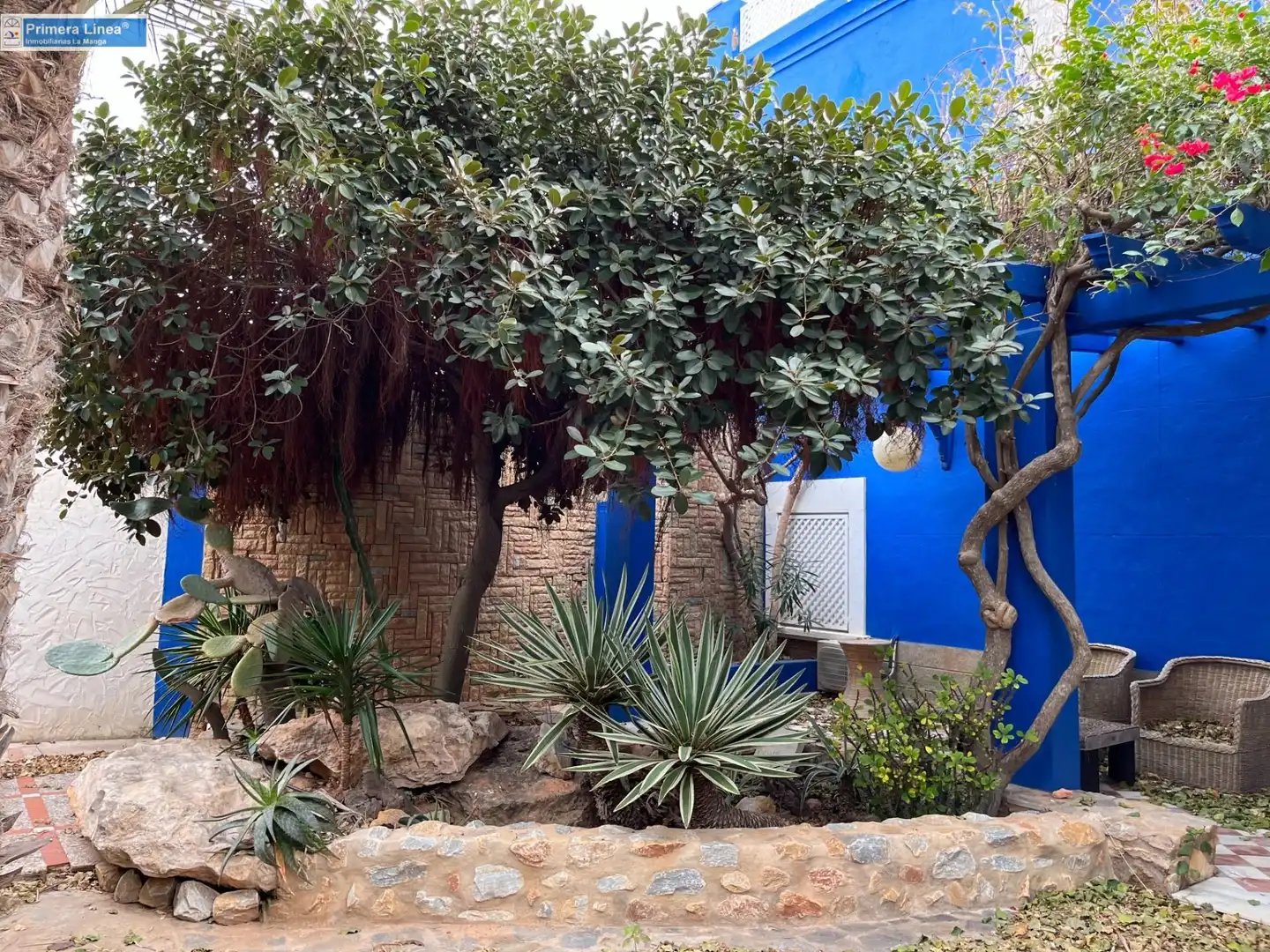 Jardín de Casa o chalet en venta en Cartagena con Calefacción, Jardín privado y Parquet