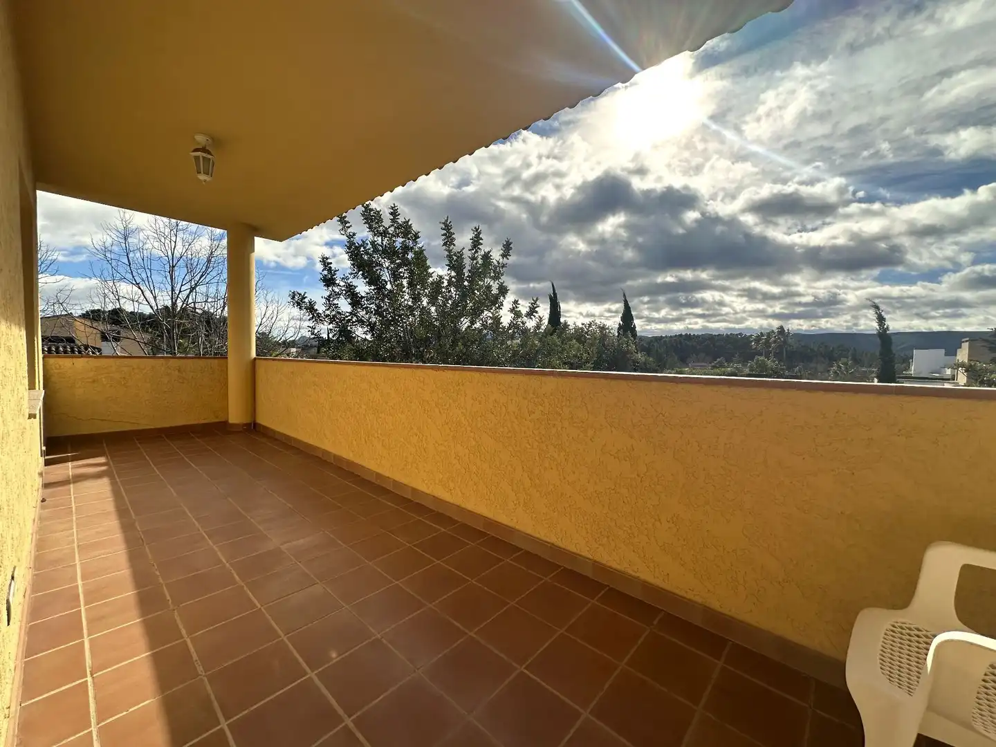 Terrassa de Casa o xalet en venda en Ontinyent amb Calefacció, Jardí privat i Terrassa