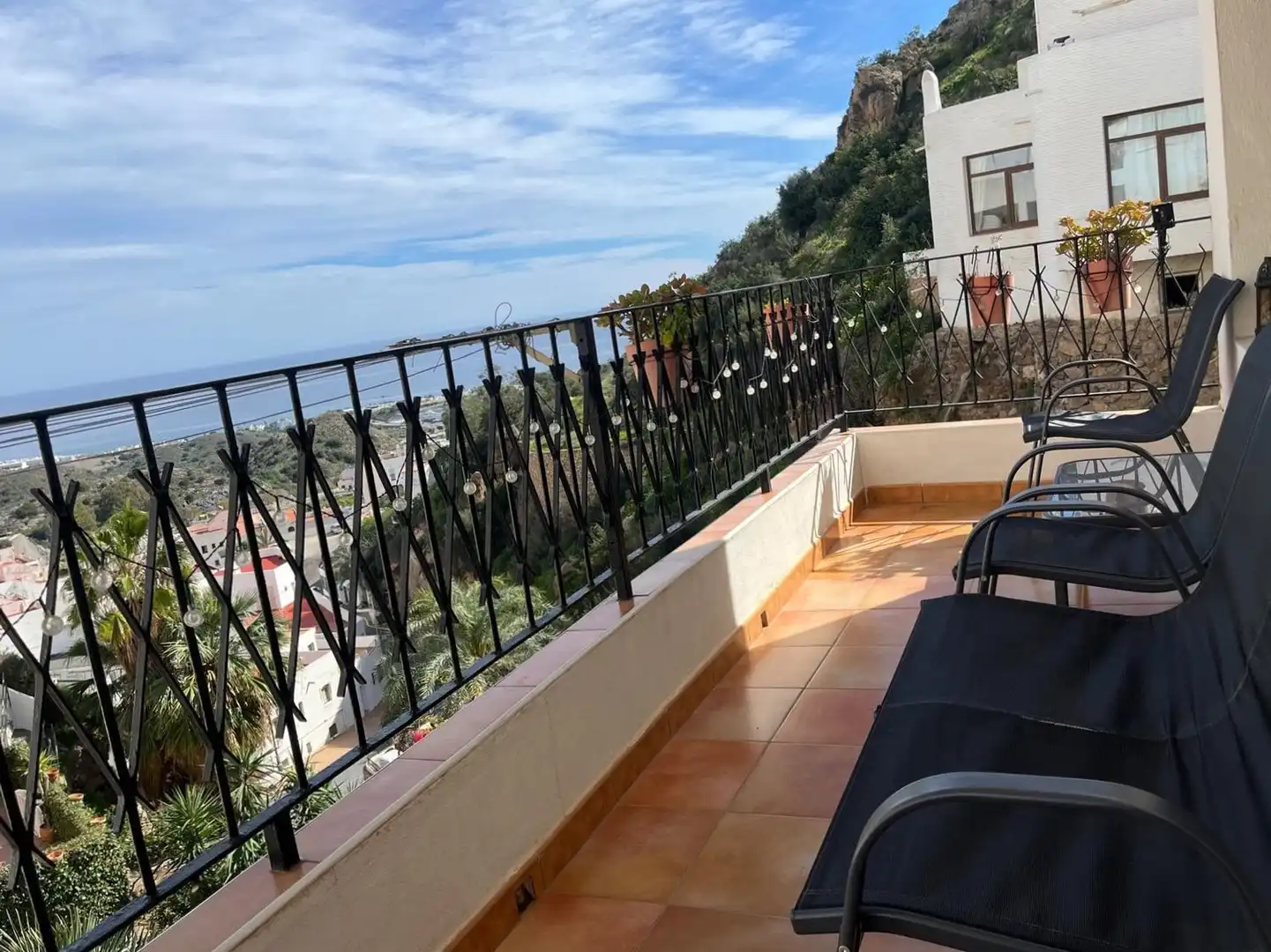 Terrasse von Wohnung zum Verkauf in Mojácar mit Terrasse und Möbliert