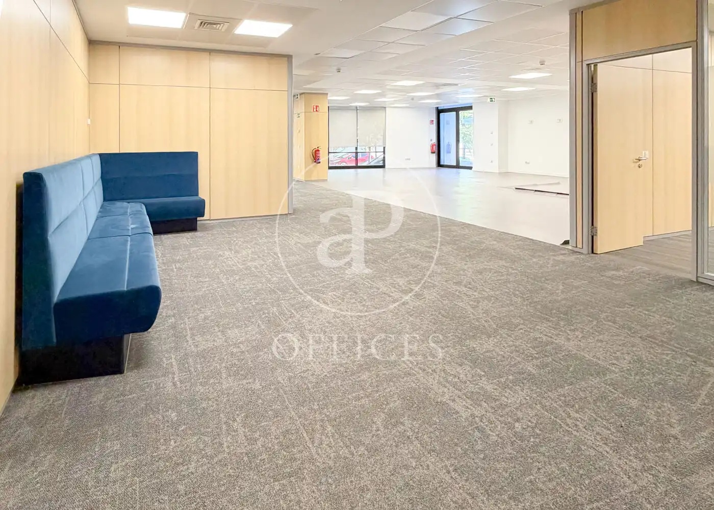 Büro zur Miete in Madrid mit Klimaanlage und Heizung