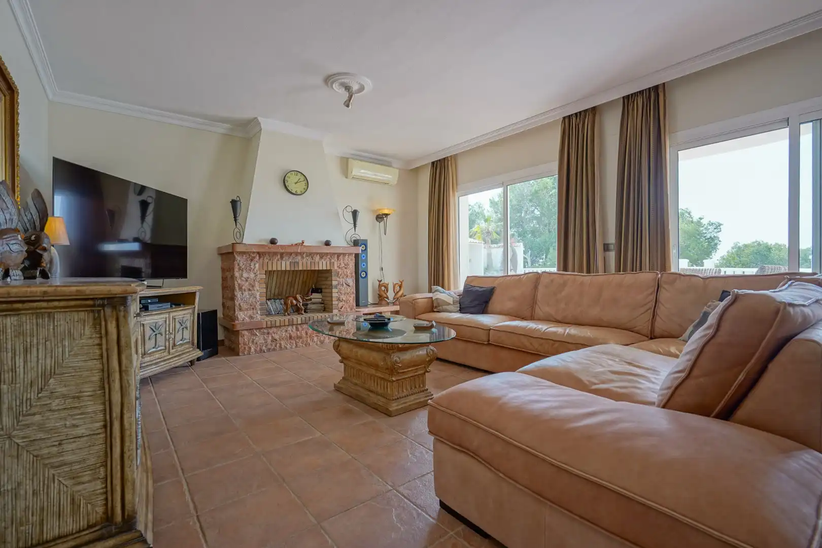 Living room of Houses for sale in Altea  with Air Conditioner, Heating and Terrace