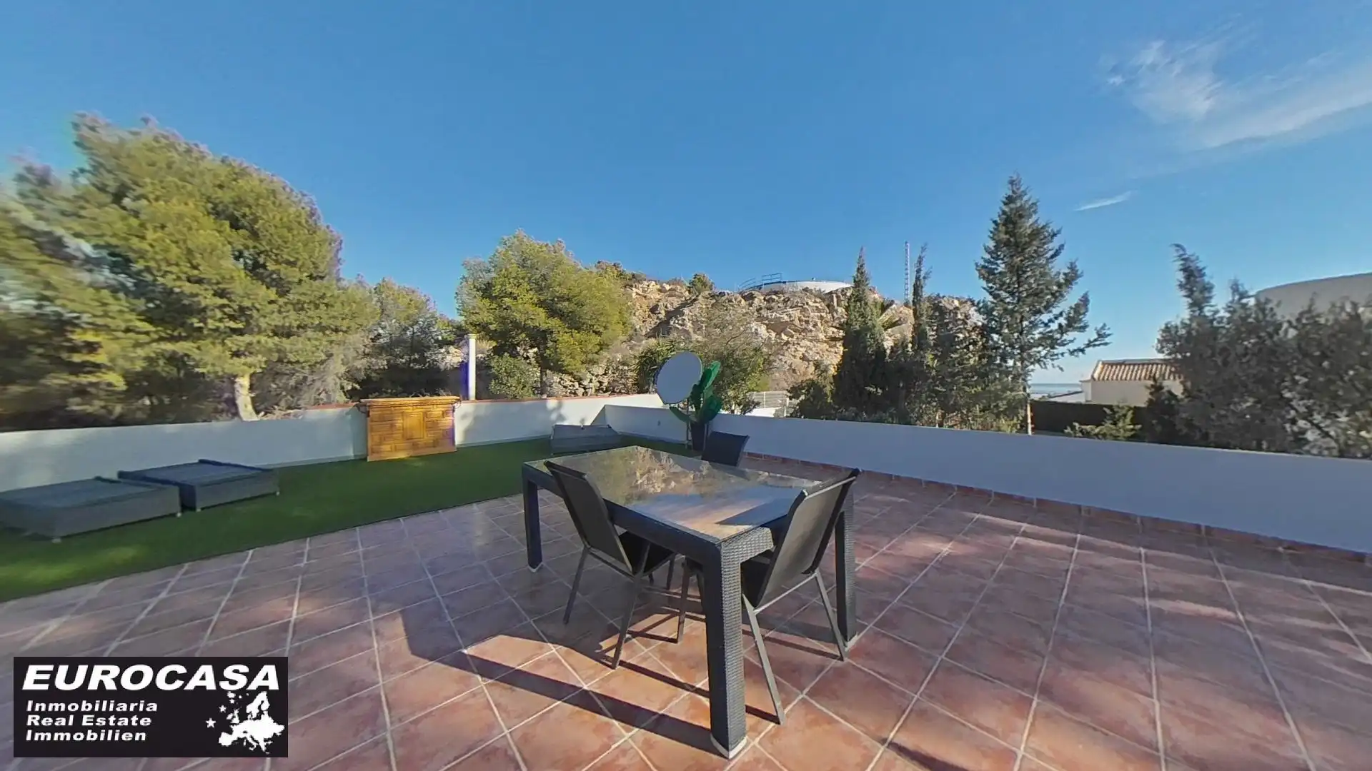Terrasse von Haus oder Chalet zum Verkauf in La Nucia mit Privatgarten, Terrasse und Abstellraum