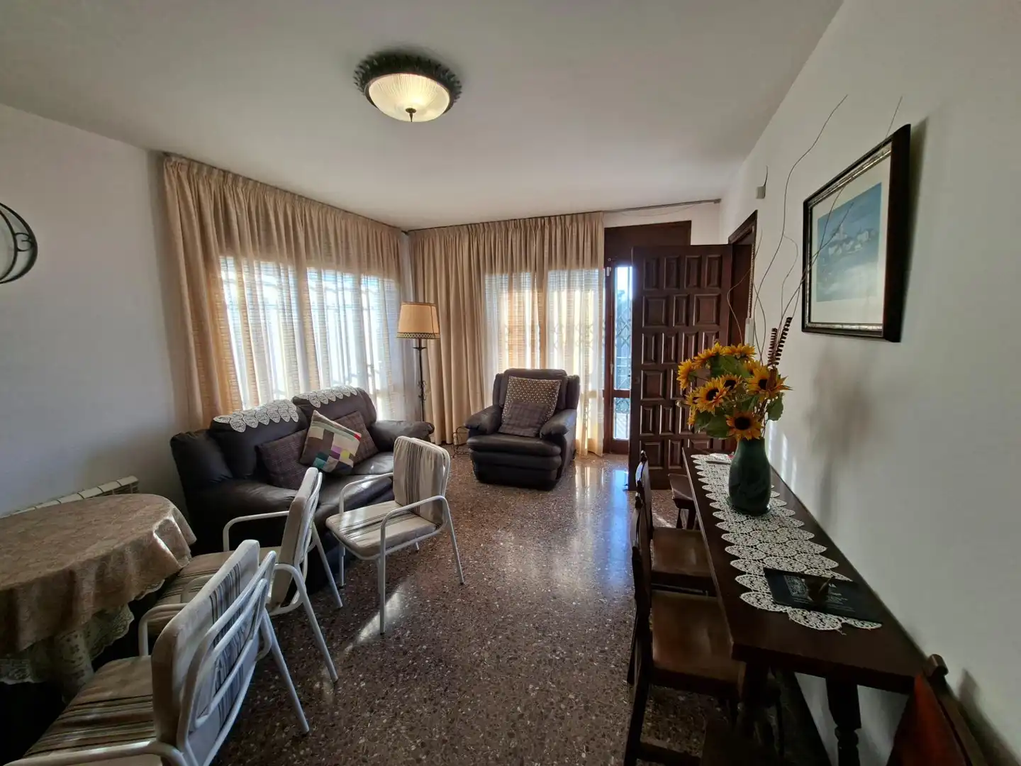 Living room of Houses for sale in Calafell  with Private garden, Terrace and Storage room