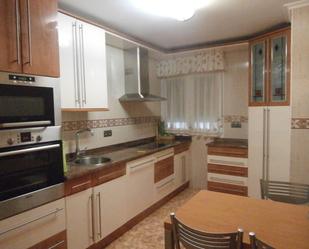 Kitchen of Flat for sale in Pomar de Valdivia  with Parquet flooring, Furnished and Oven