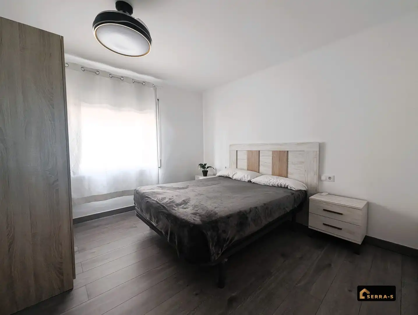 Bedroom of Flat for sale in Blanes  with Air Conditioner and Balcony