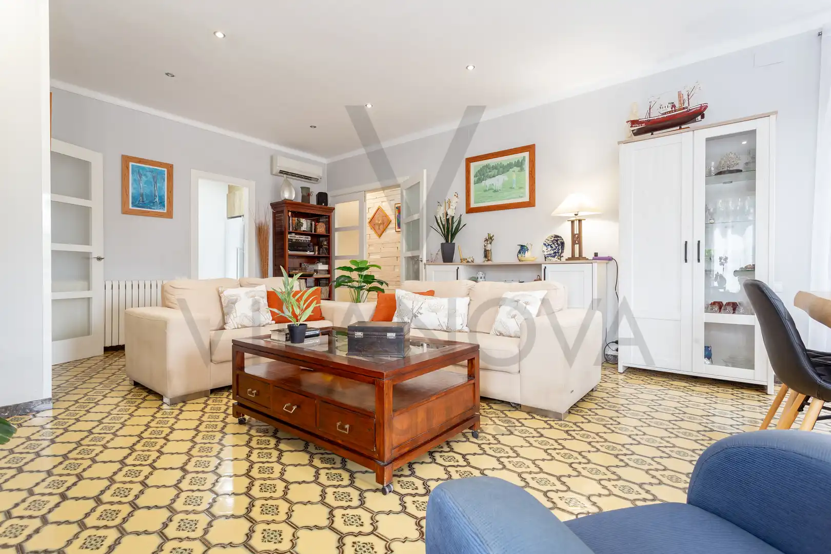 Sala d'estar de Casa o xalet en venda en Valls amb Aire condicionat, Calefacció i Jardí privat