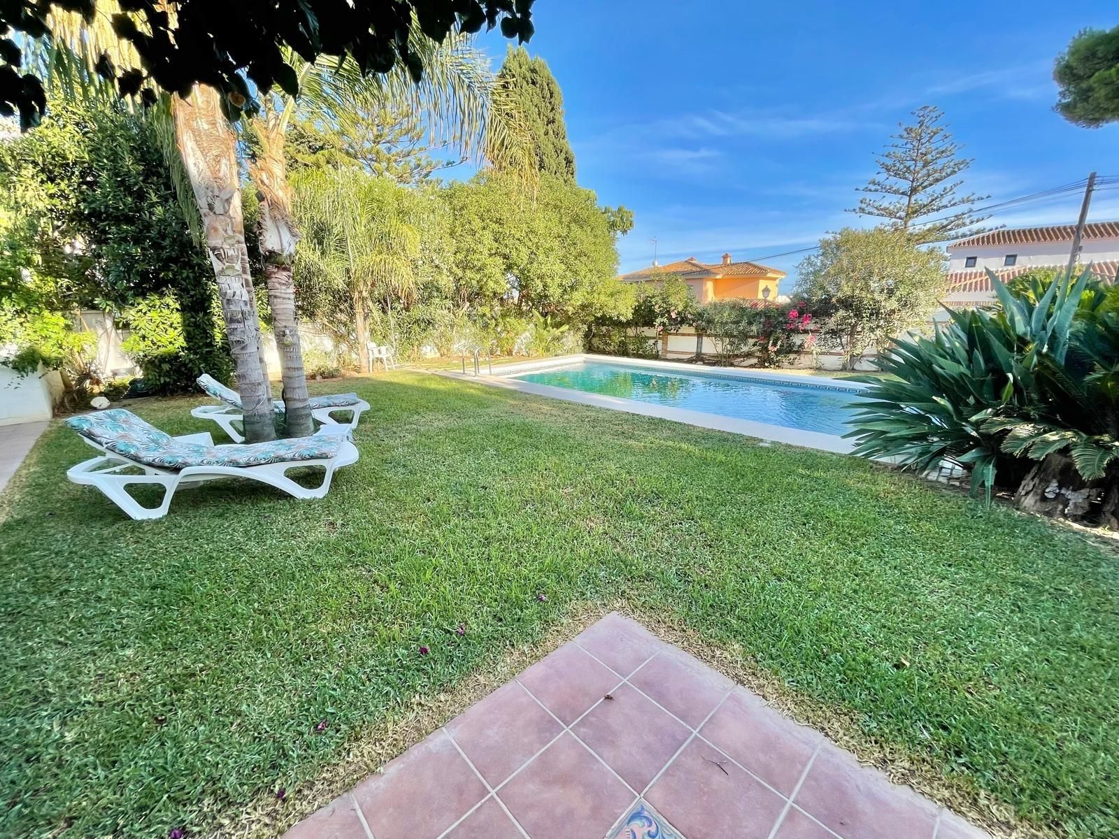 Garden of House or chalet to rent in Mijas  with Private garden, Terrace and Swimming Pool
